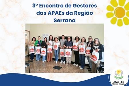 imagem 3° Encontro de Gestores das APAEs da Região Serrana