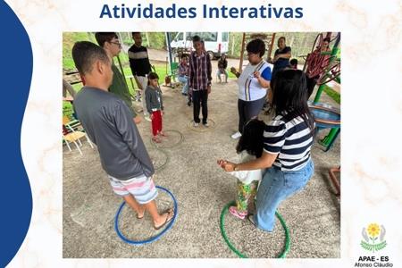 imagem  Atividades Interativas na APAE.