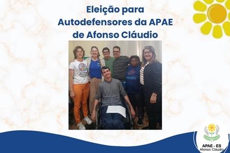 imagem Eleição dos Autodefensores da APAE Afonso Cláudio