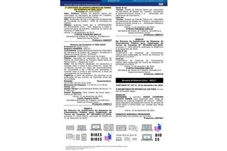 imagem 1ª CERTIDÃO DE APOSTILAMENTO AO TERMO  DE FOMENTO Nº 089/2025