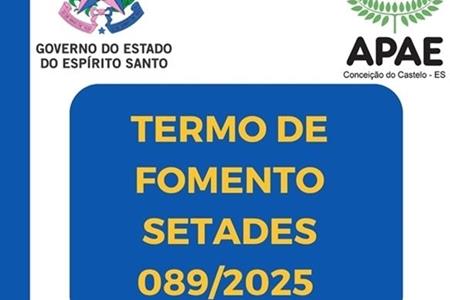 imagem TERMO DE FOMENTO - SETADES 098/2025