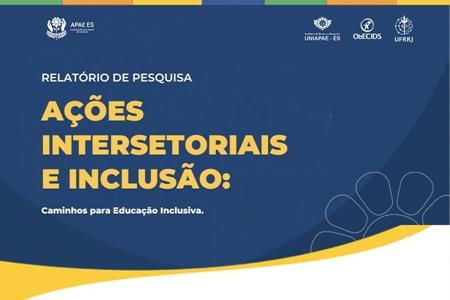imagem Pesquisa “Ações Intersetoriais e Inclusão: Caminhos para a Educação Inclusiva