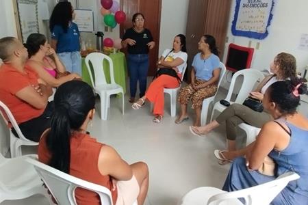 imagem Primeiro encontro do APAE Apoia: um momento de acolhimento, troca e fortalecimento de vínculos.