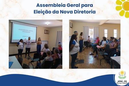 imagem Assembleia Geral para Eleição da Nova Diretoria
