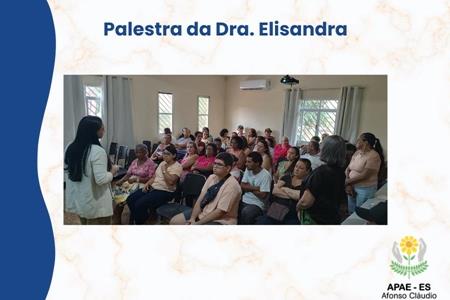 imagem Palestra da Dra. Elisandra