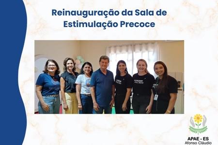 imagem Reinauguração da Sala de Estimulação Precoce