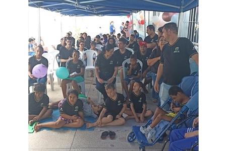 imagem Visita Cras,Escola Anna Cavatti e Escola Gerson Camata