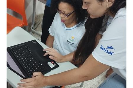 imagem Ação desenvolvida pelo Senac: Oficina de Tecnologia Assistiva no Dia a Dia.