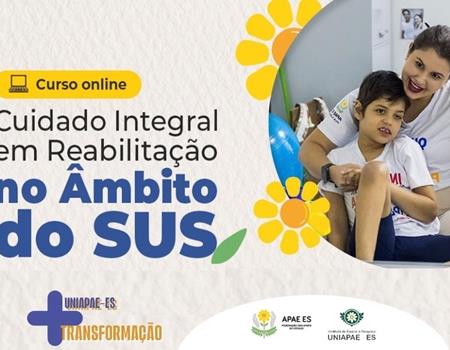 imagem Uniapae-ES abre inscrições para curso sobre cuidado integral em reabilitação