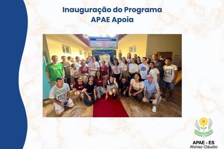 imagem Inauguração do Programa Apae Apoia