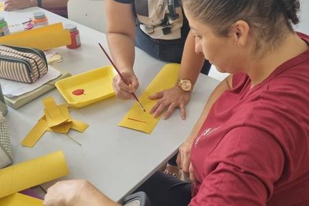 imagem Oficina em conscientização ao Setembro Amarelo