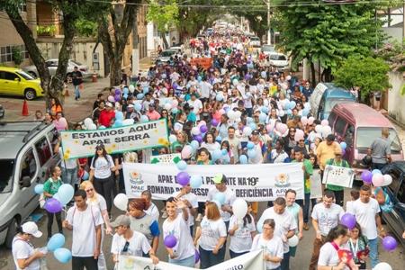 imagem Romaria das Pessoas com Deficiência reuniu milhares de pessoas em Vila Velha